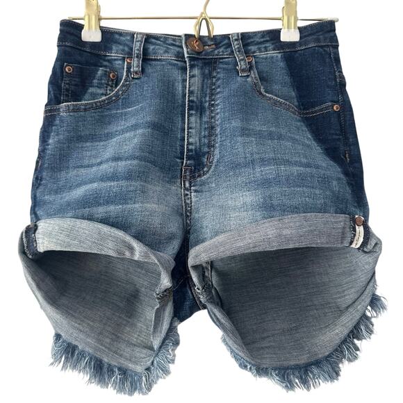 ONE X ONETEASPOON Pants - One teaspoon shorts Sz25 dark faded sides unique look